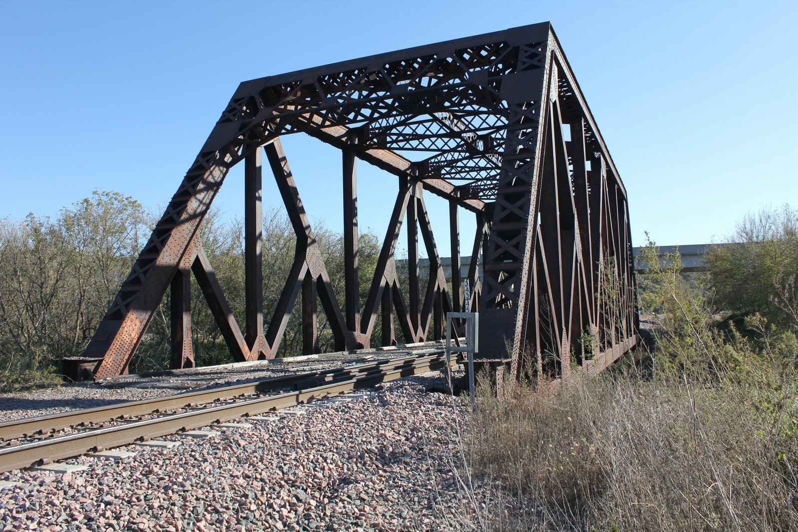 Looking south
